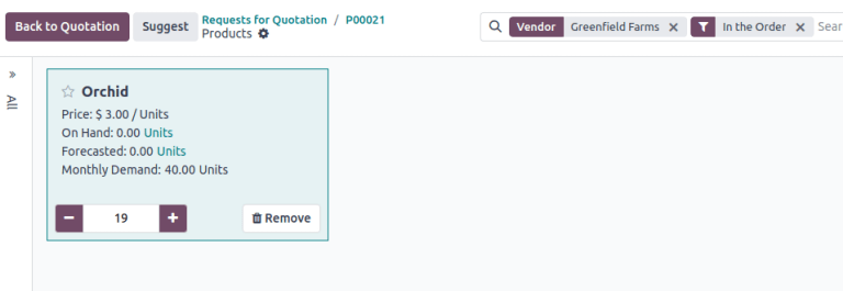 建议购买 19 个单位。
